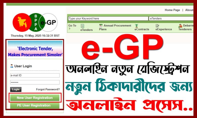 EGP Online Registration 1